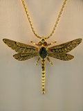 18k dragonfly pin/pendant
