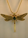 18k dragonfly pin/pendant