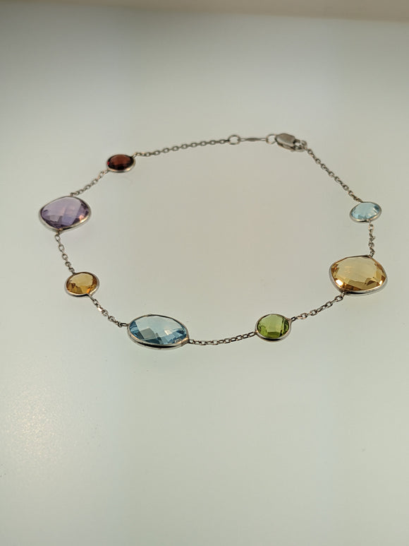 Gemstone bracelet
